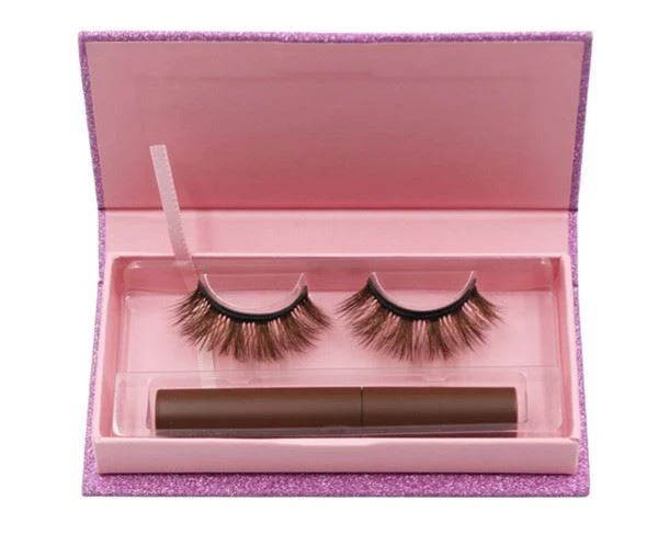 1 pair magnetic lashes brown color 1 pair magnetic lashes brown color